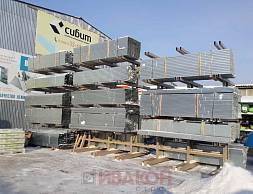 Компания "Гигантстрой": стеллажи консольные